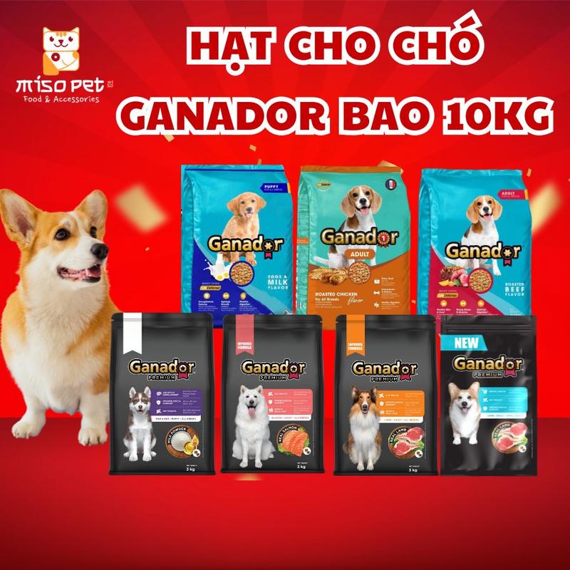   Bao Xá Seal 10kg  - Thức ăn hạt cho chó Ganador 