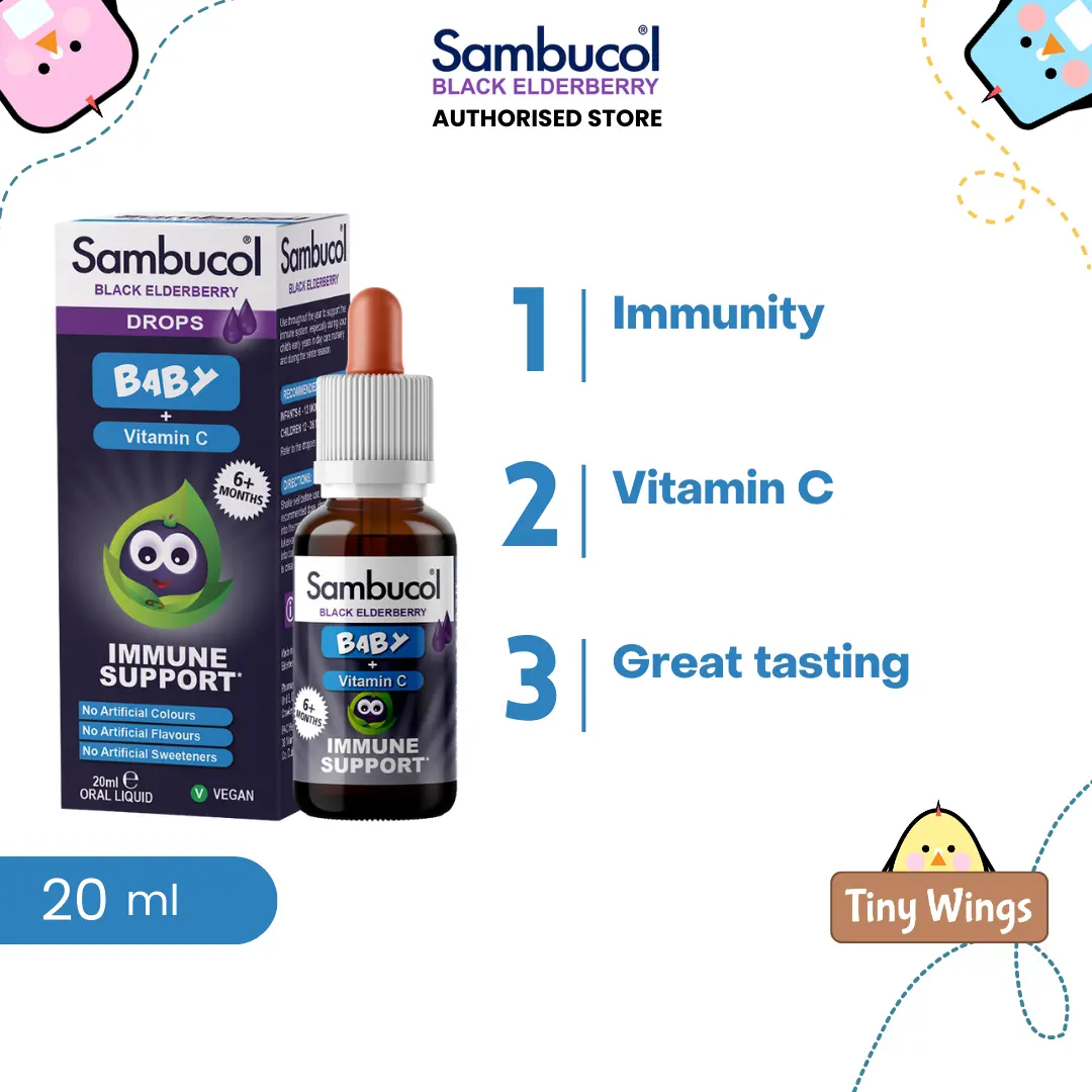 Sambucol Baby Drops + Vit C 20ml
