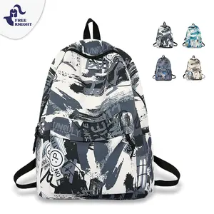 Freeknight Tas Ransel Pria Fashion Backpack Laki Laki Korea Kekinian Sekolah Unisex Terbaru New Model Keren Dokumen ransel  kuliah Back To School TR612