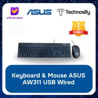 Gambar Keyboard & Mouse ASUS AW311 USB Wired dari technosify Kota Surabaya 1 Tokopedia
