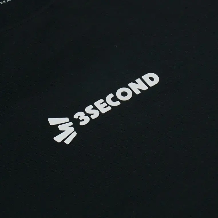 3Second Men's T-Shirt Short Sleeve Lightweight Cotton Regular Fit Back Tee 561023 1