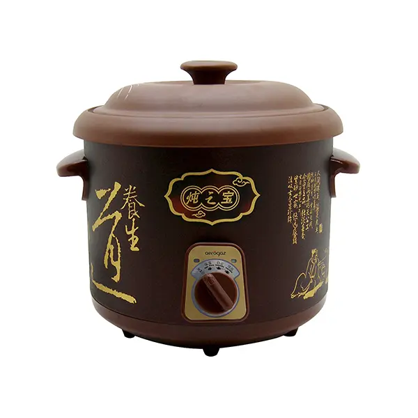 Aerogaz 2.0L / 4.0L Electric Slow Cooker With Zisha Inner Pot AZ-602SC / AZ-604SC