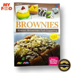 Buku Resep Masakan Original Brownies Full Topping - [Myfoodofficial]