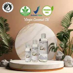 Extra Virgin Coconut Oil Premium 100% Pure Organic - Minyak Kelapa Bahan Herbal untuk mpasi