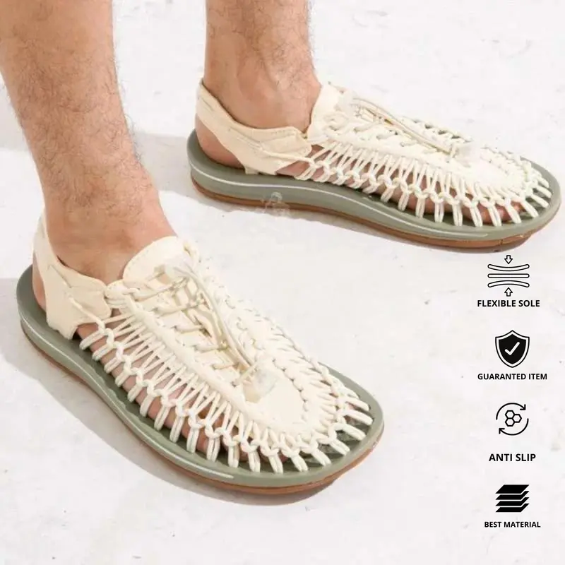 Sepatu Sandal Tali Unisex 36-45 Sendal Gunung - Sendal Outdoor - Sandal Pria Wanita sandal karet 3
