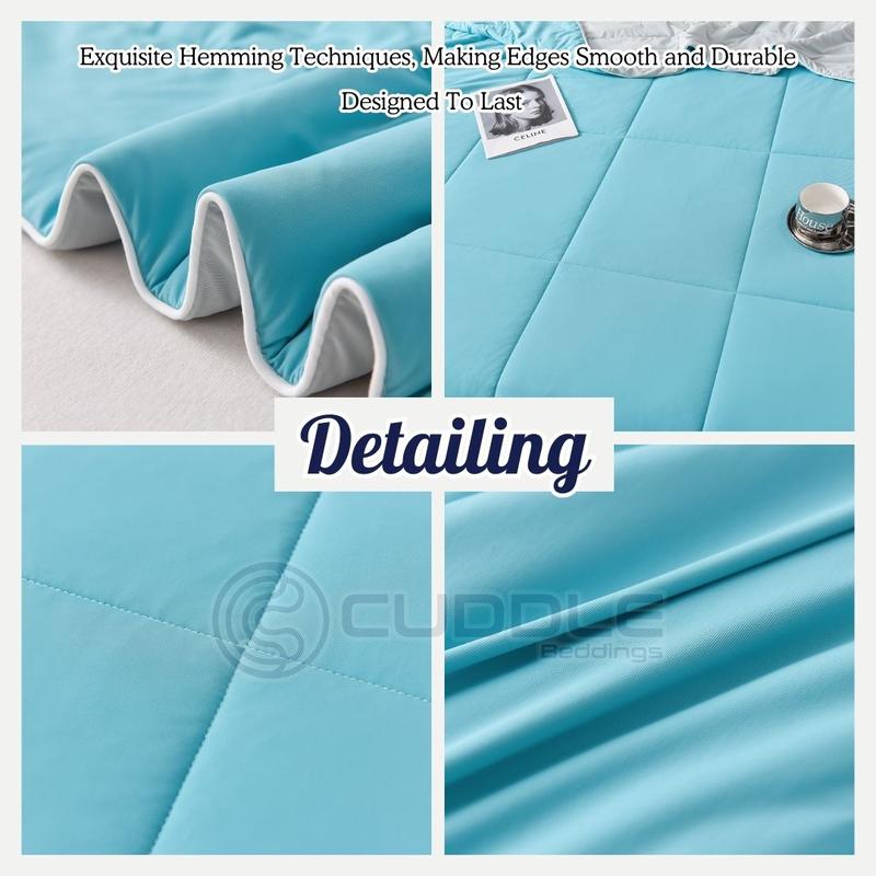 Product Introduction of Cuddle Ice Silk Super Cool 2.0 Summer Blanket / Super Cooling Icesilk Summer Blanket 22