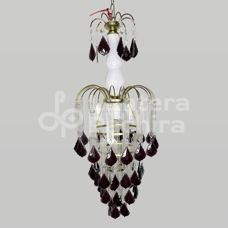 Lampu hias gantung klasik 3 layer Lentera Nigella 3