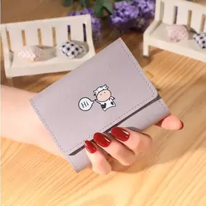 Dompet Lipat Wanita Cantik / Dompet Hi Cow Women Wallet / Dompet Murah Lucu