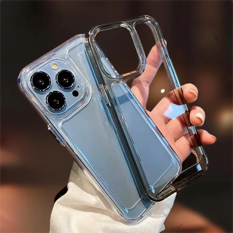 Custodia In Silicone Antiurto Per IPhone (11-14, XS, 8, 7, SE) - Cover Sottile Opaca