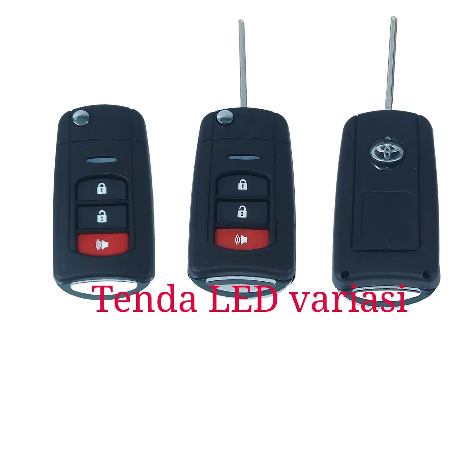 Casing remote kunci Lipat Flip KEY TOYOTA NEW RUSH 2010-2015