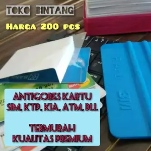 ANTIGORES KTP, SIM, ATM, DLL Termurah ( 150 Lembar)