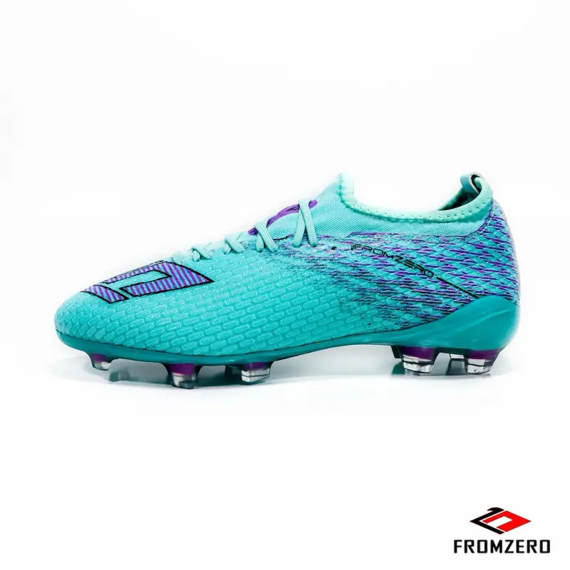 Fromzero - Sepatu Sepak Bola Starkia Dakkar Semi Booth IN Cyan Violet 2