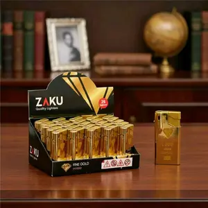 ECER_KOREK API GAS BARA ZAKU ZK-551 111-3 GD ( GOLD DIAMON)