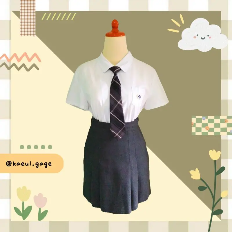 Dasi JK Dasi Seragam Sekolah Korea by Kaeul Gage 1