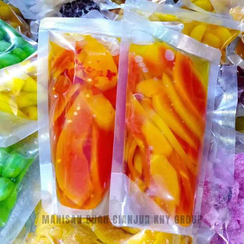 Manisan buah cianjur 400 gram asinan buah camilan buah asinan pedas buah segar Makanan 7