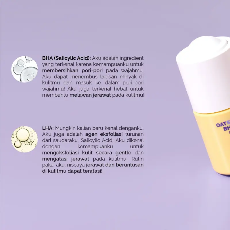 Finally Found You! OATSTANDING BHA + LHA Acne Serum - Serum untuk Merawat Kulit dan Melawan Bakteri Jerawat 20ml 4