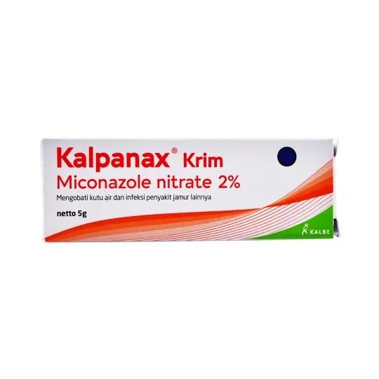 Kalpanax Krim 5 g Anti Jamur Mikonazol Nitrate 2% untuk Kutu Air dan Infeksi Penyakit Jamur Lainnya