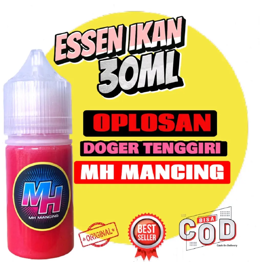 Essen DOGER TENGGIRI 30ml NH Essen Semua Jenis Ikan Air Tawar & Payau Oplosan Umpan Pancing
