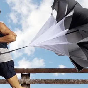 Parasut Jogging Speed Chute Parasut Latihan Lari Alat Olahraga Kecepatan Lari Running 024-15