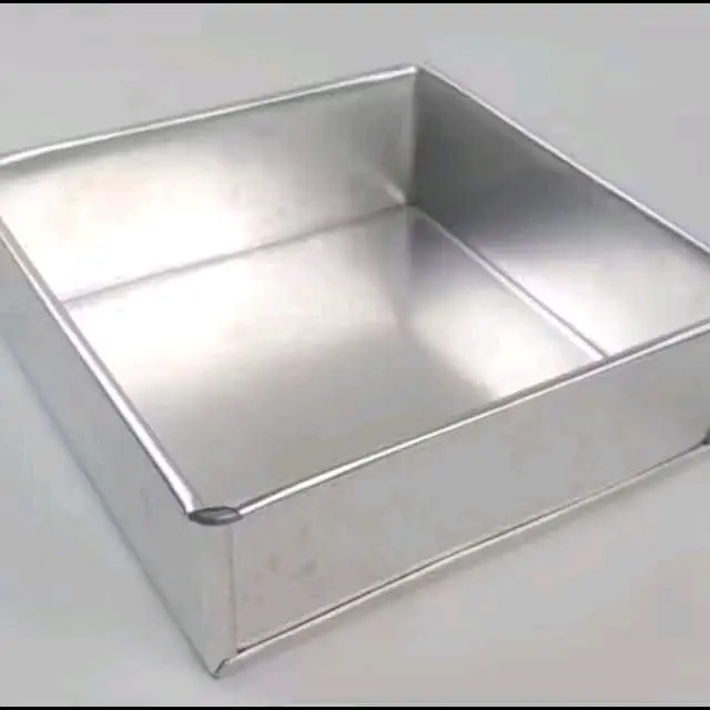 Loyang kotak 22x22x7 alumunium 0,7