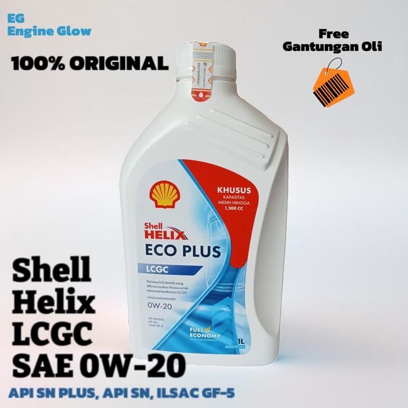 OLI SHELL HELIX ECO PLUS SAE 0W-20 1 LITER 0