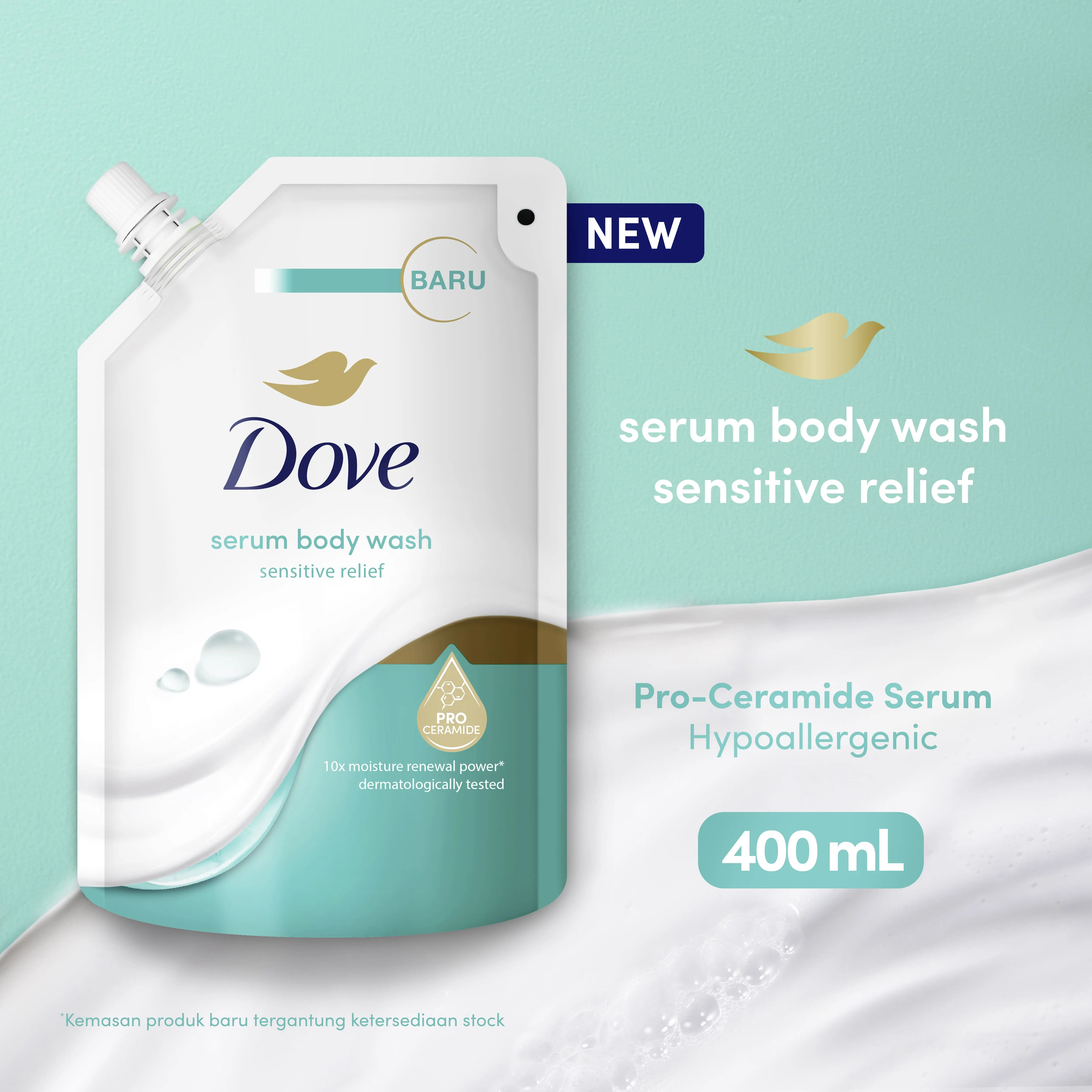 Dove Serum Body Wash Pro-Ceramide - Sensitive Relief 400ml