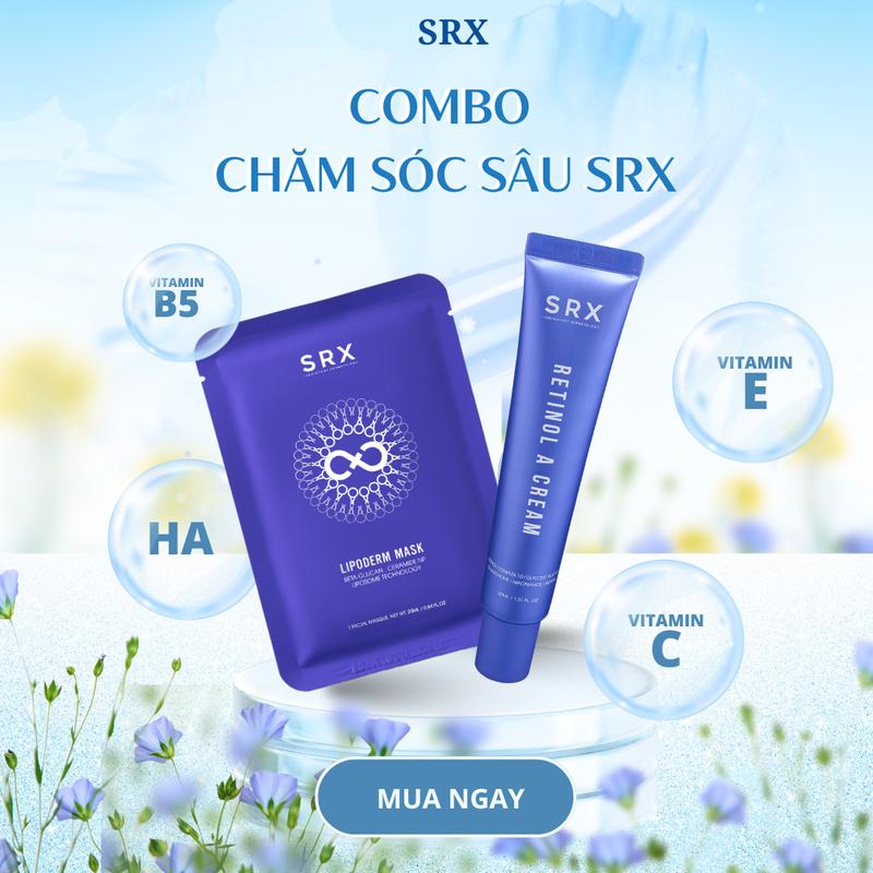  Set Chăm Sóc Sâu SRX – Mặt Nạ Tế Bào Gốc Lipoderm & Kem Retinol A Cream 