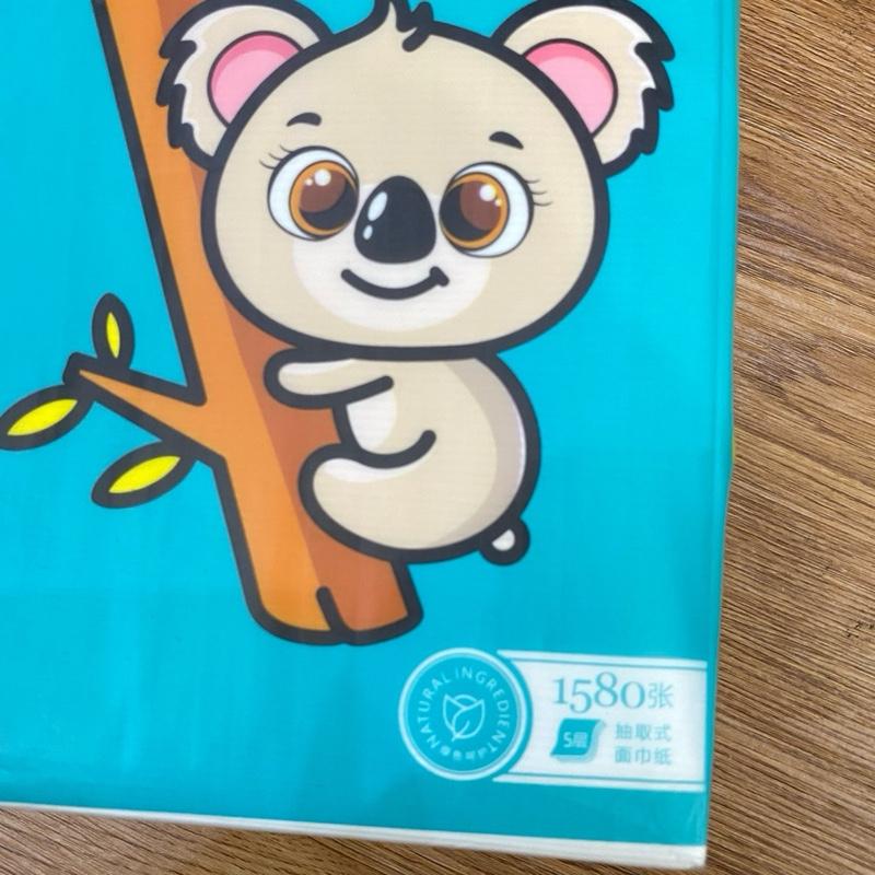 [ mua 10 tặng 3] Giấy rút 1580tờ  Gấu Koala 6