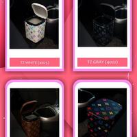 Gambar TECHNOZIO Tempat Sampah Mobil Motif TZ - tz coklat dari Technozio Store Kota Administrasi Jakarta Barat 1 Tokopedia