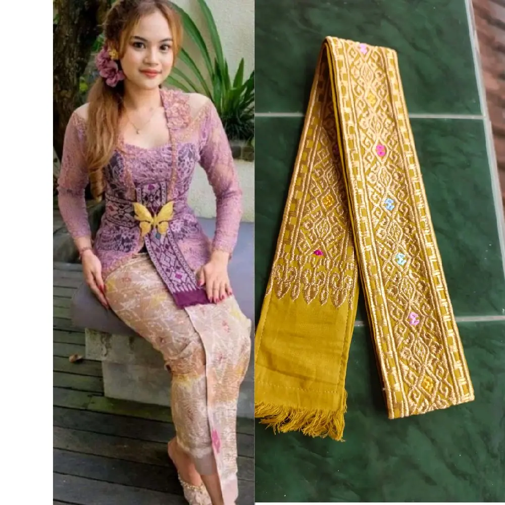 Selendang Obi Bordir Songket Premium Terbaru | Selendang Obi | Selendang Bordir | Selendang Bali