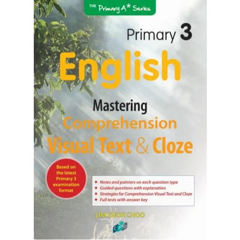 Primary 3 English Mastering Comprehension Visual Text & Cloze