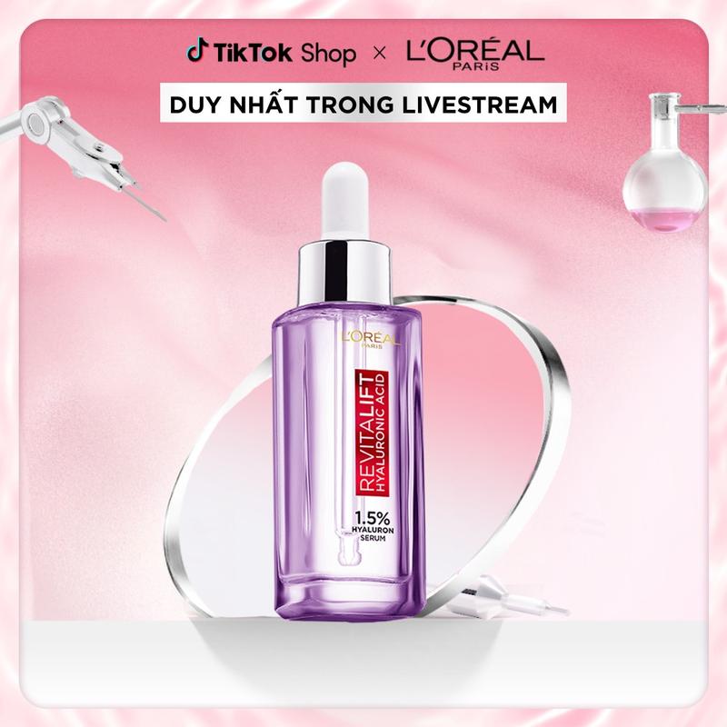 [KOL 2] Serum siêu cấp ẩm, giảm nếp nhăn & sáng da Loreal Paris Revitalift Pure Hyaluronic Acid 1.5% 30ml