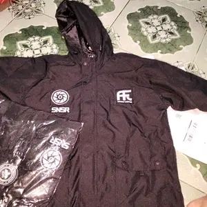 SF - Jaket Hoodie Parasut Outdoor SENSOR Patch Bordier Waterproof
