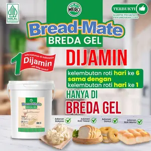 Bread gel  crumb softener pelembut roti donat dan bakpao 250gr