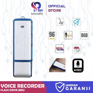 Perekam Suara Digital Usb Flash Drive Voice Recorder 8GB Rekam Suara Audio Jernih Kualitas Tinggi