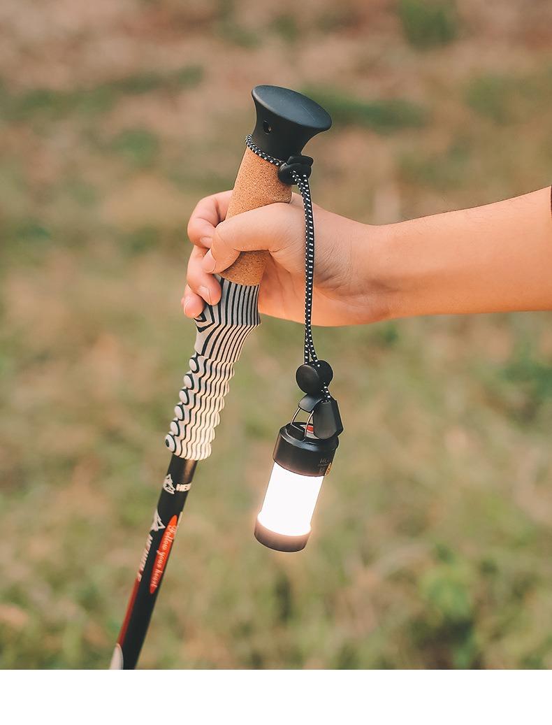 Product Introduction of ISE MOUNT 2 pieces Trekking pole rope with buckles,multifunctional elastic strap,Backpack external buckle 9