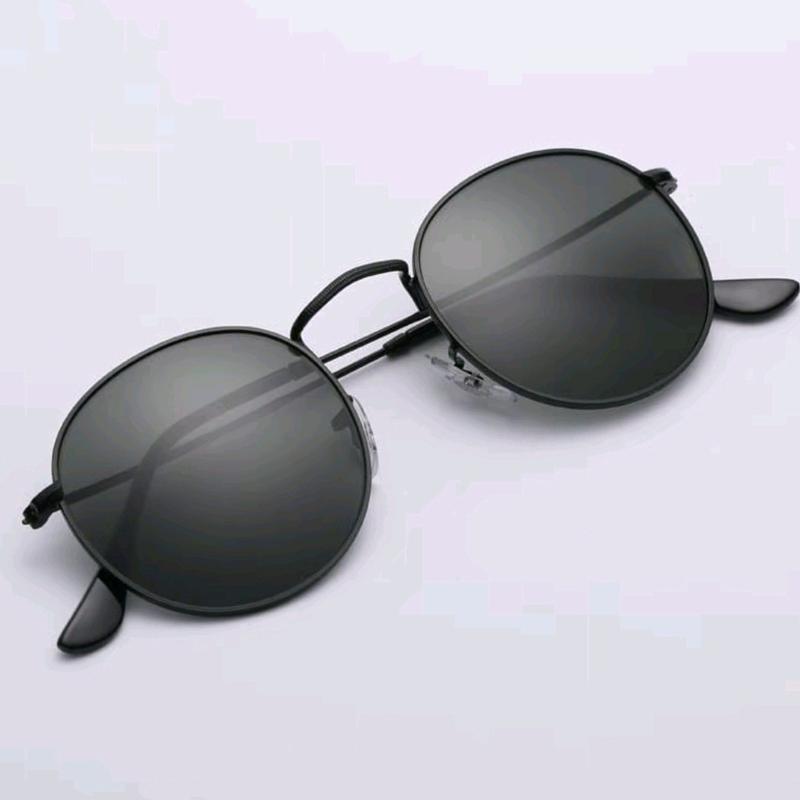 Kacamata Hitam Pria Wanita Korea Fashion Sunglasses Eyewear Stainless Dewasa 4