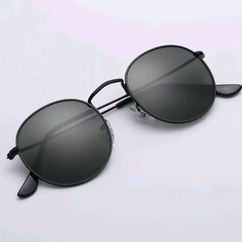 Kacamata Hitam Pria Wanita Korea Fashion Sunglasses Eyewear Stainless Dewasa 4