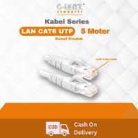 Gambar GLENZ Kabel Patch Cord Cat6 UTP 5M | Kabel Patch Cord Cat6 UTP | Panjang Kabel 5 Meter | Tahan Panas Up to 75° C | High Speed Transmitter Rate Up to 1000mbps | Kabel UTP Berkualitas Tembaga Asli | Kompatibel untuk Router, PC, CCTV Putih dari GLenz Security Kota Administrasi Jakarta Utara 2 Tokopedia
