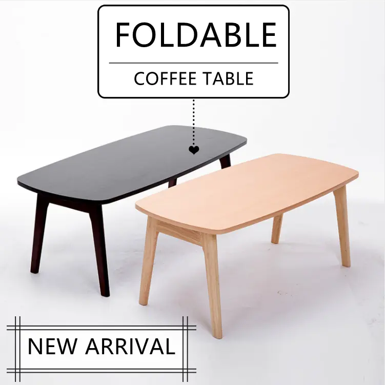 Foldable & Collapsible Coffee Table - Space-Saving Hot Seller! 2024 New Arrival