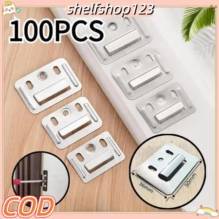 (Jual per PAKET 100PCS) Klip Wood Pannel WPC / Clip Wood Pannel WPC / Braket Wall Panel WPC