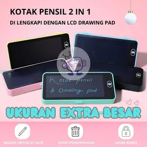 Drawing Box Kotak Pensil Dan Papan Coret Kreatif Anak Dengan Digital Pad Edukasi