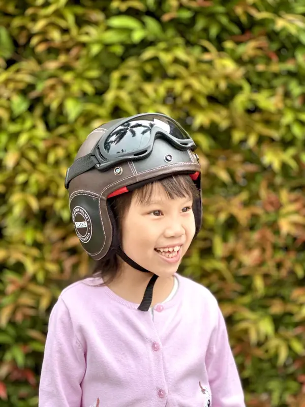 Helm PORORO ANAK Kacamata Usia 2-6 tahun SNI Motorcycle helm  pororo 2