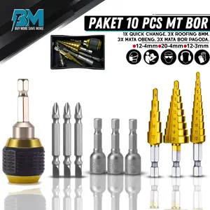 Mata Bor Quick Change Adaptor Chuck Hexagonal Shank Adaptor Bor Pengganti Cepat