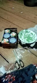 Product Review of Piring Enamel Blirik Jadul / Piring Seng Enamel Ukuran 14cm/16cm/18 cm/20cm/22 cm from n**0 0