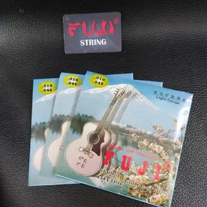 FUJI Senar Gitar Akustik Electric Original Kualitas Mantul Cocok Untuk Berbagai Jenis Gitar Pilihan Ukuran 08 09 10 Setiap Paket 6 Buah Senar