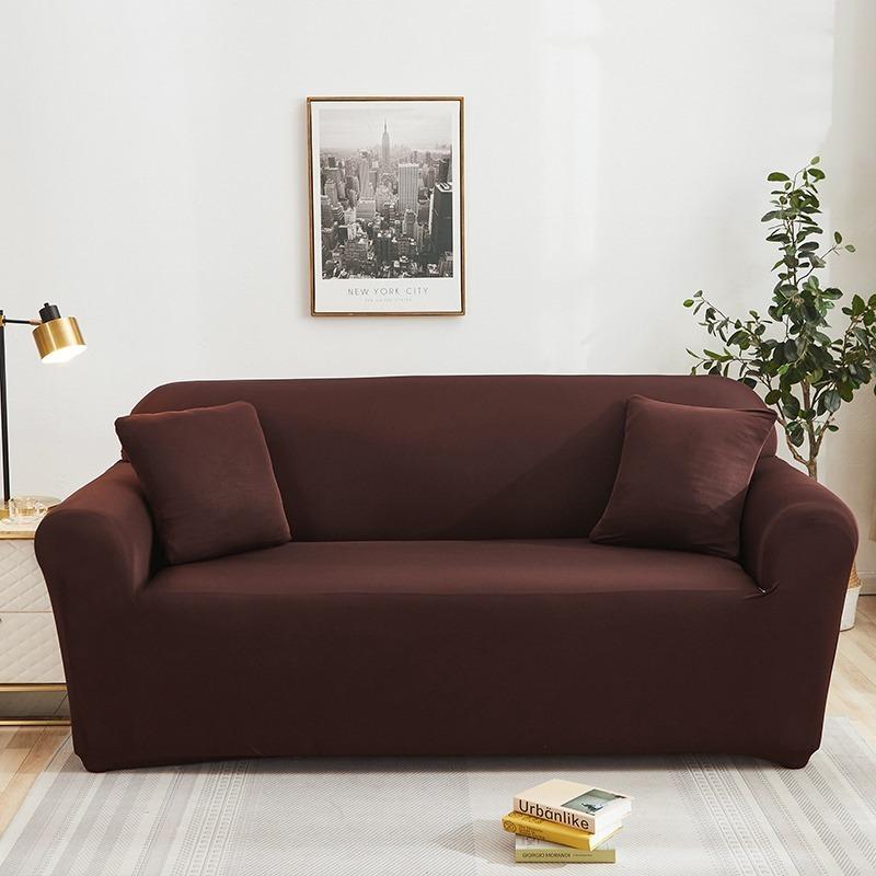 Utama Jakarta - UJ073 Cover Sofa Sarung Sofa Polos 1/2/3/4 Seater/Sofa Cover Elastic/Sofa Protector Covers 4