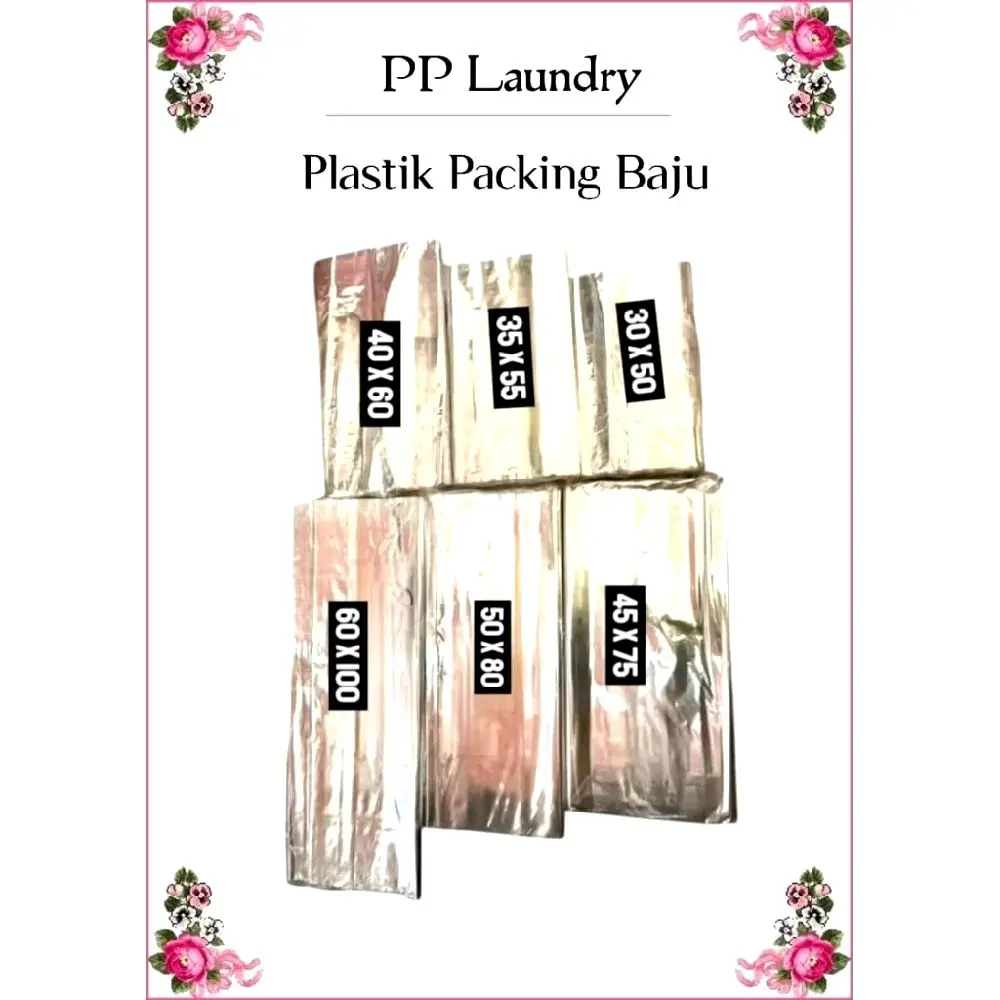 Plastik packing laundry semua ukuran