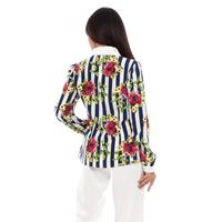 Gambar FAME - Blouse Wanita Lengan Panjang Striped/Print - 9211444 - S dari FAME Official Kota Surabaya 2 Tokopedia