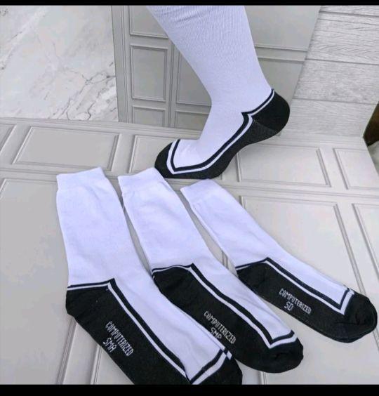 3 pasang kaus kaki sekolah putih telapak hitam sebetis SD SMP SMA hitam putih katun tebal 3 pasang kaus kaki sekolah putih telapak hitam sebetis SD SMP SMA hitam putih katun tebal